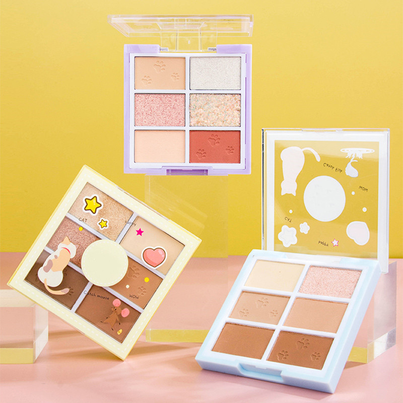 6 Colors Eyeshadow Palet···