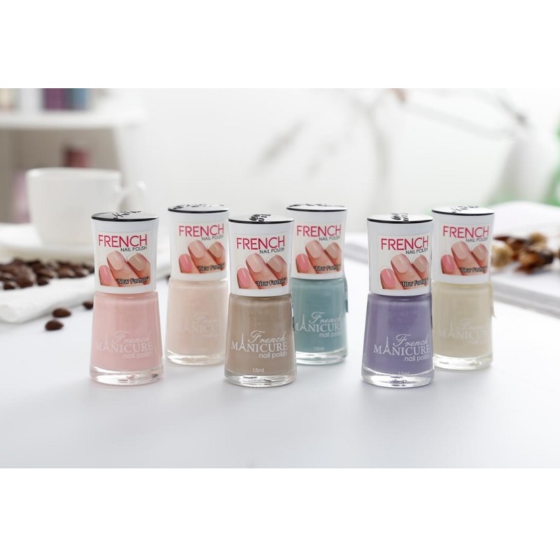 French Manicure Nail Pol···
